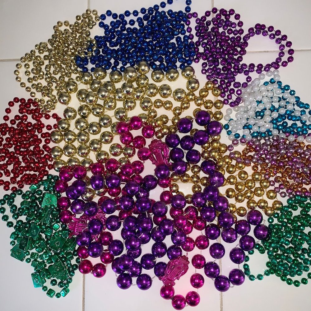 Mardi Gra Beads